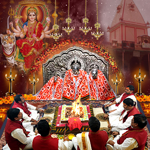 Navchandi-Paath-at-Lalita-Devi-Shakti-Peeth-Temple Prayagraj-S